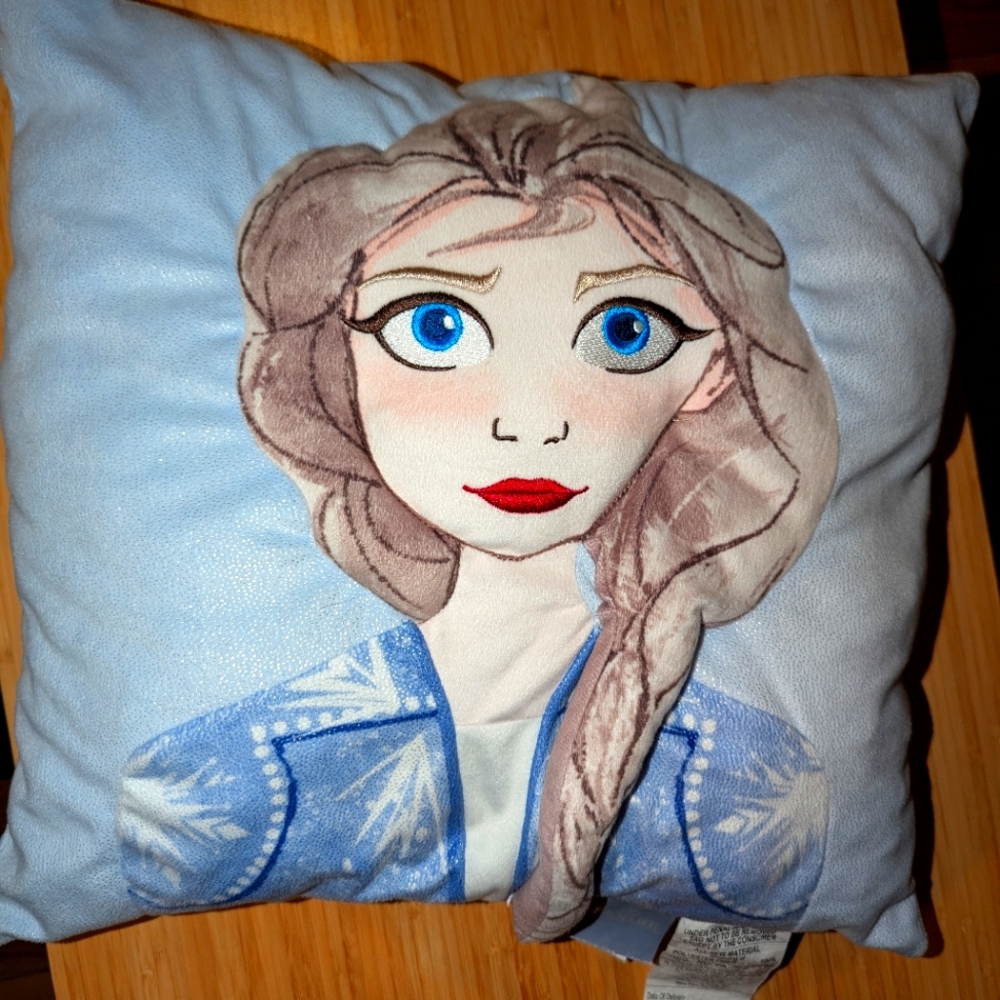 Frozen Elsa Throw Pillow